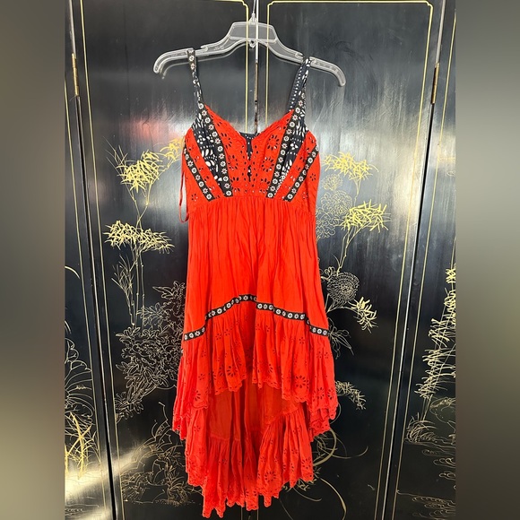 Orange dress - Picture 1 of 2